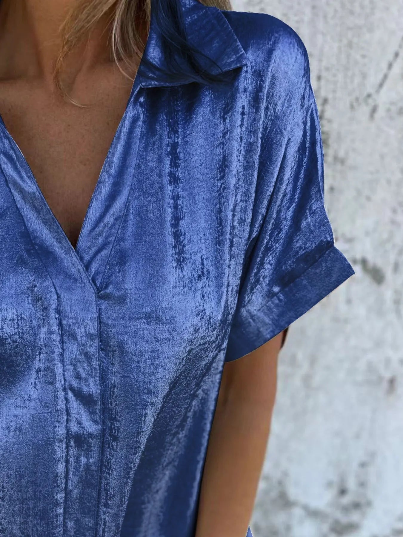 plus size collared shirt
