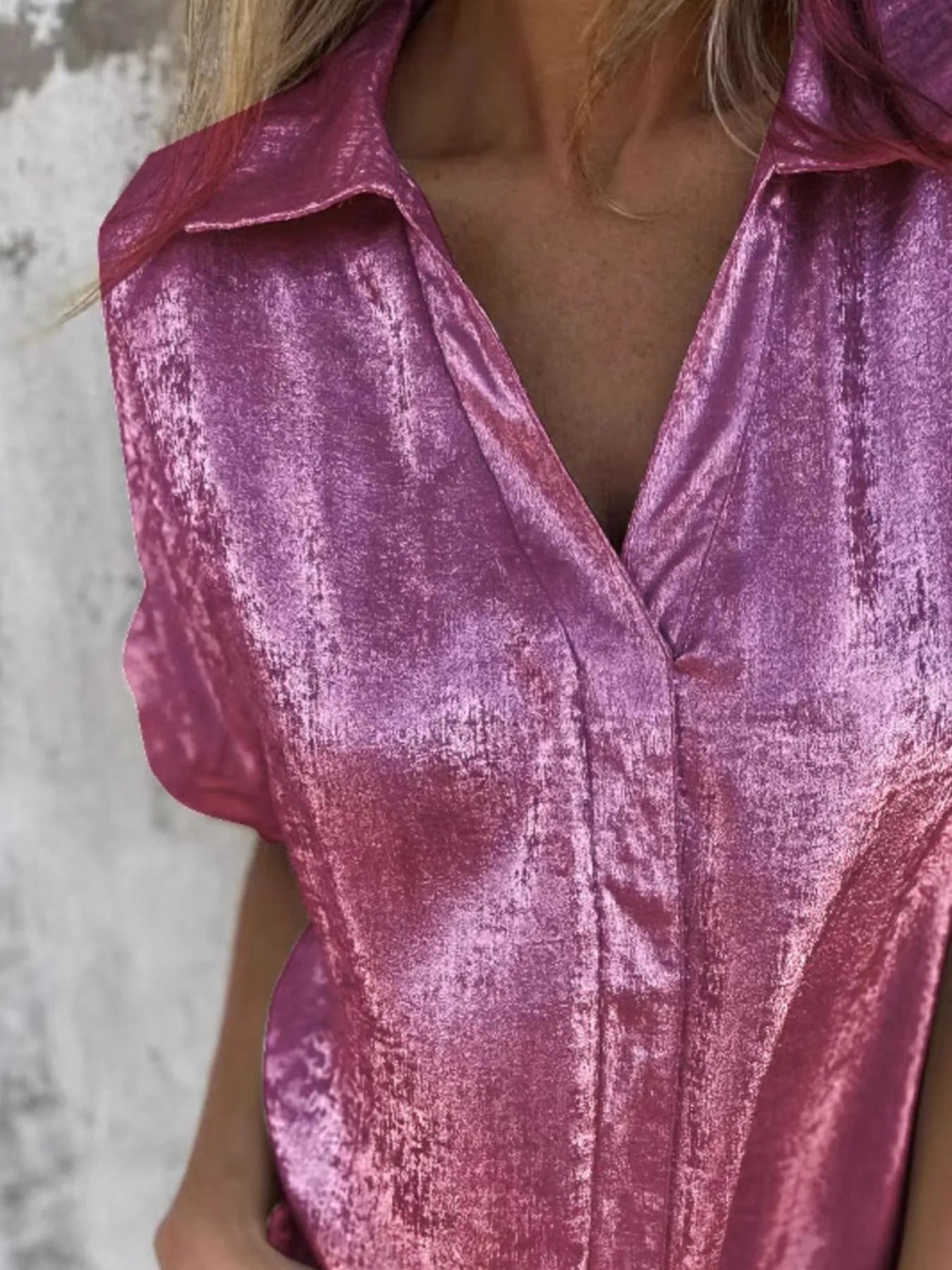 plus size collared shirt