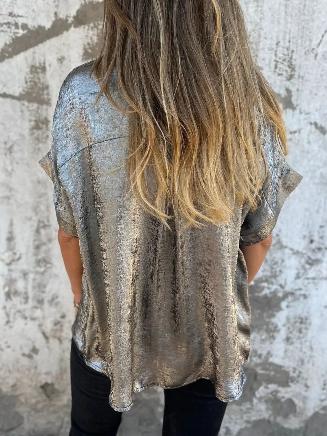 plus size collared shirt