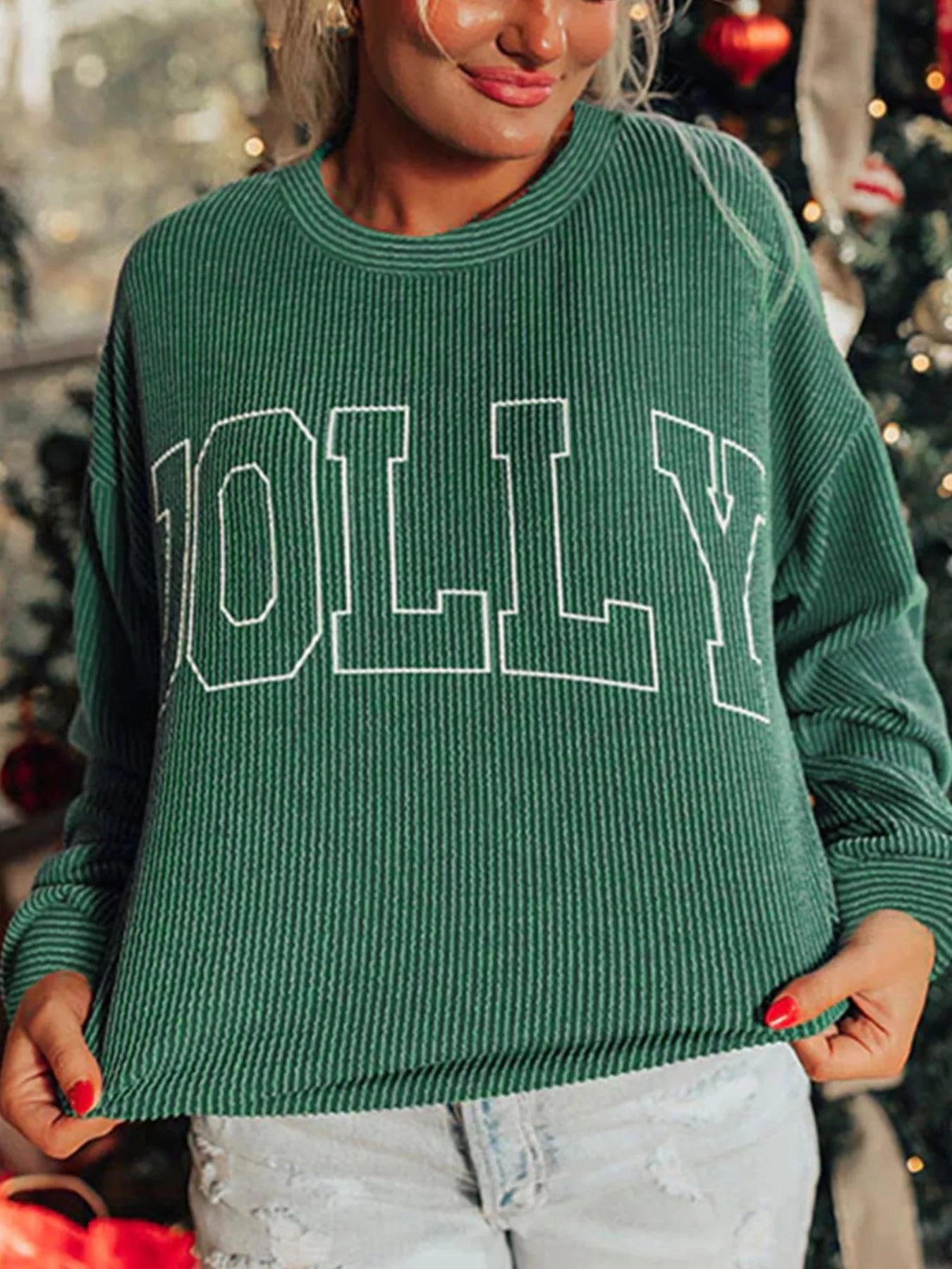 letter sweatshirt