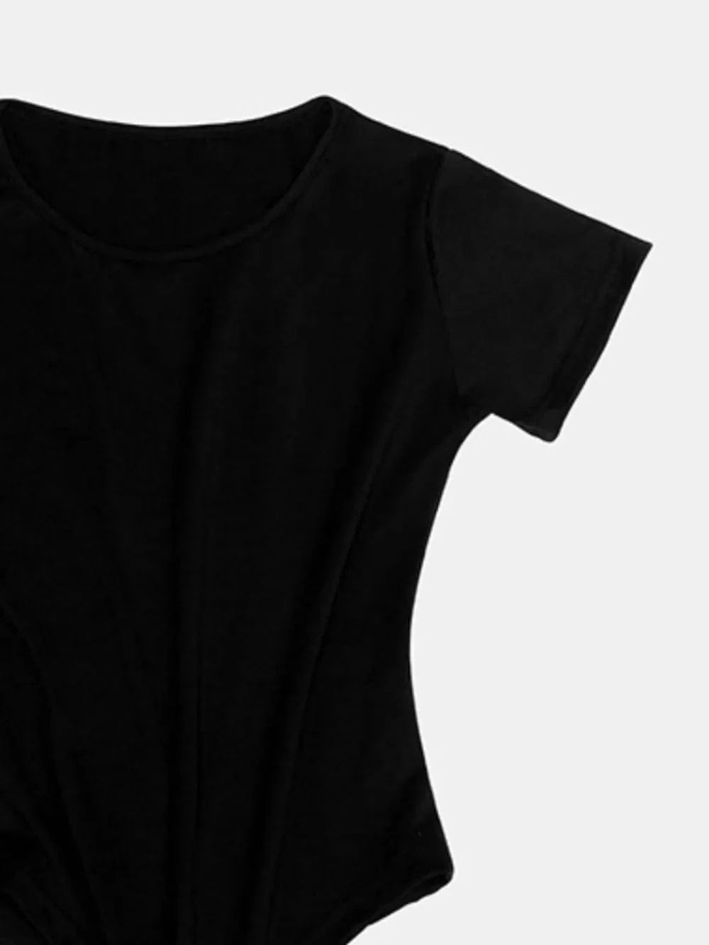 Full Size Round Neck Short Sleeve Bodysuit Body suits