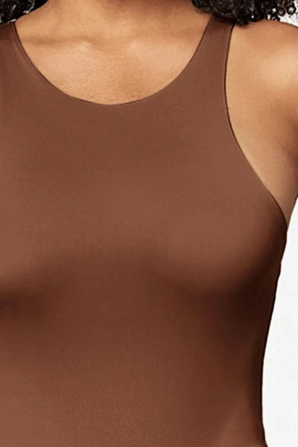 Full Size Round Neck Wide Strap Bodysuit Body suits