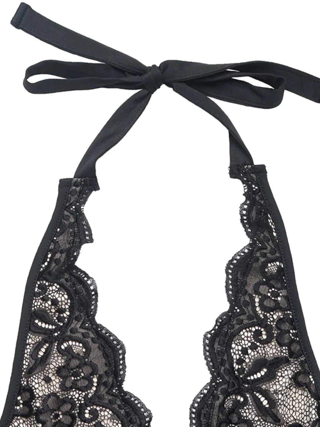 Lace Halter Neck Bodysuit Body suits