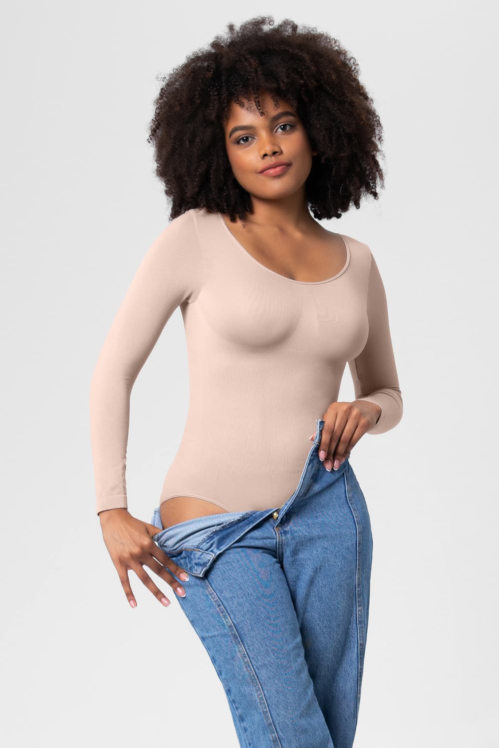 Long Sleeve Shaping Bodysuit Body suits
