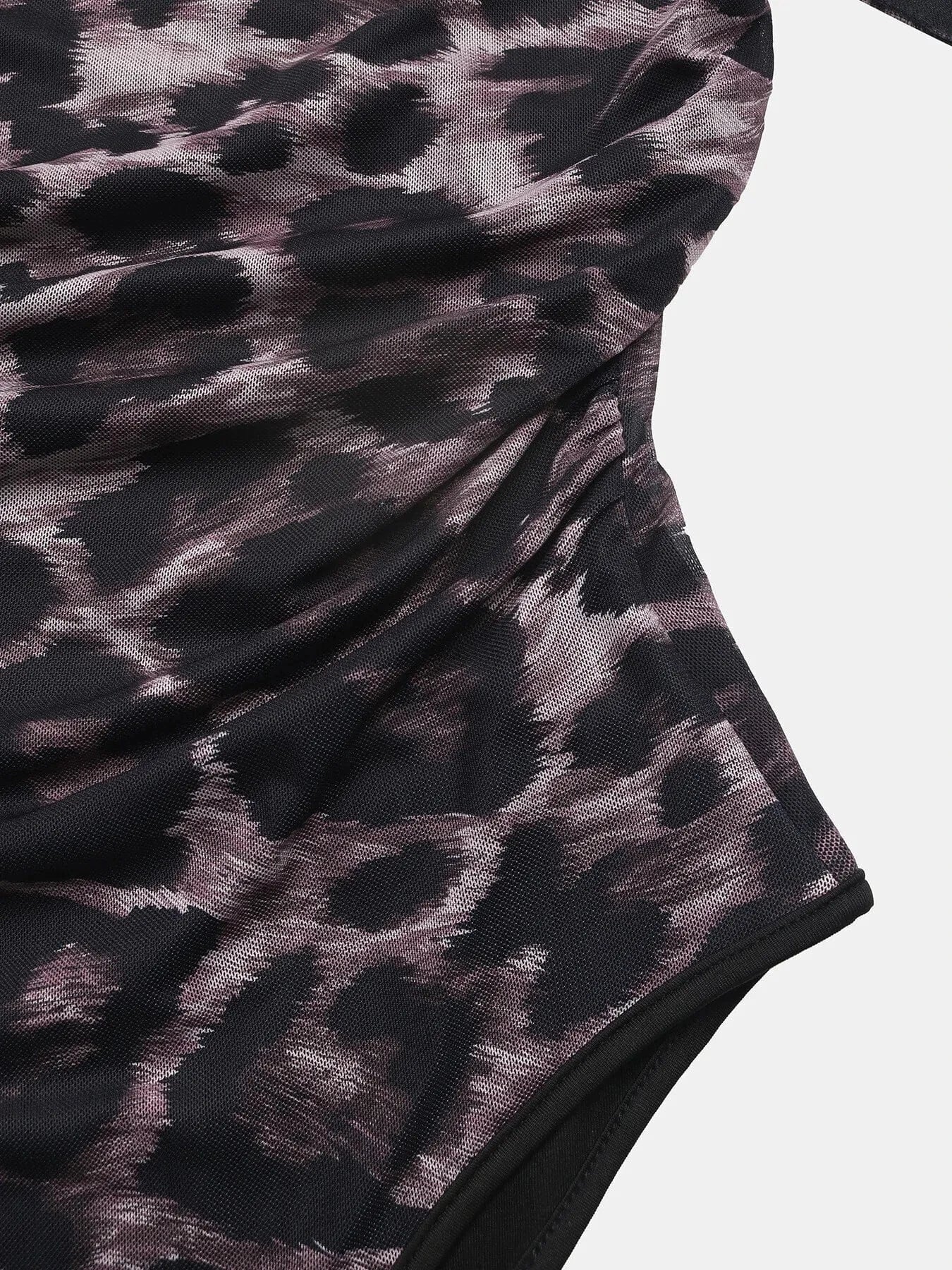 Bodysuits Leopard Print One Shoulder Long Sleeve Bodysuit Leopard Print One Shoulder Long Sleeve Bodysuit