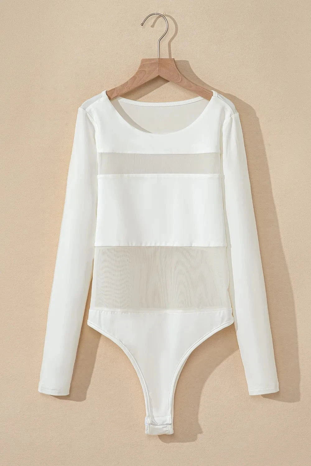 Bodysuits Round Neck Long Sleeve Bodysuit Round Neck Long Sleeve Bodysuit