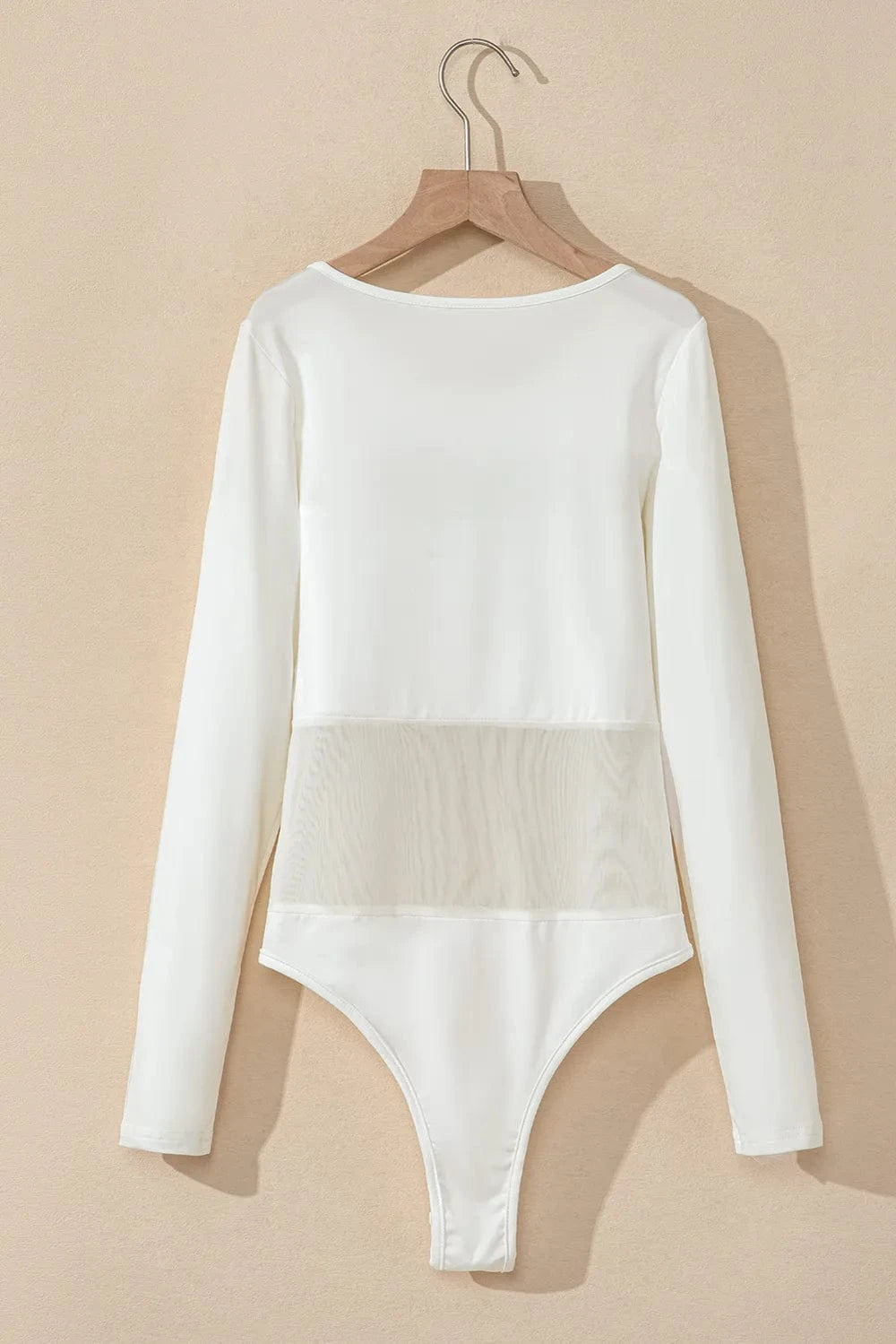 Bodysuits Round Neck Long Sleeve Bodysuit Round Neck Long Sleeve Bodysuit
