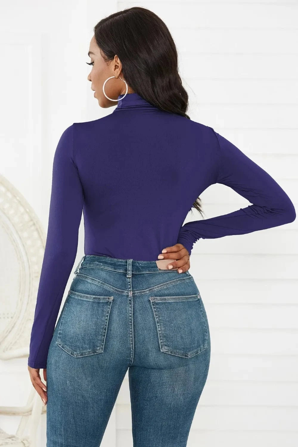 Bodysuits Turtleneck Long Sleeve Bodysuit Turtleneck Long Sleeve Bodysuit