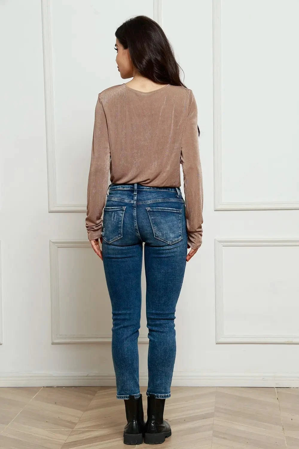 Bodysuits V-Neck Long Sleeve Bodysuit V-Neck Long Sleeve Bodysuit