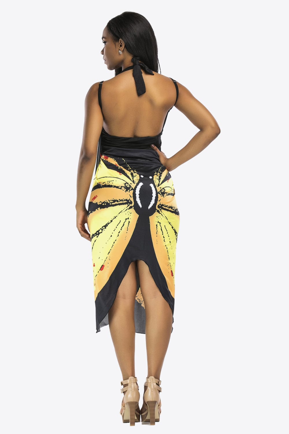 Butterfly Spaghetti Strap Cover Up coverups