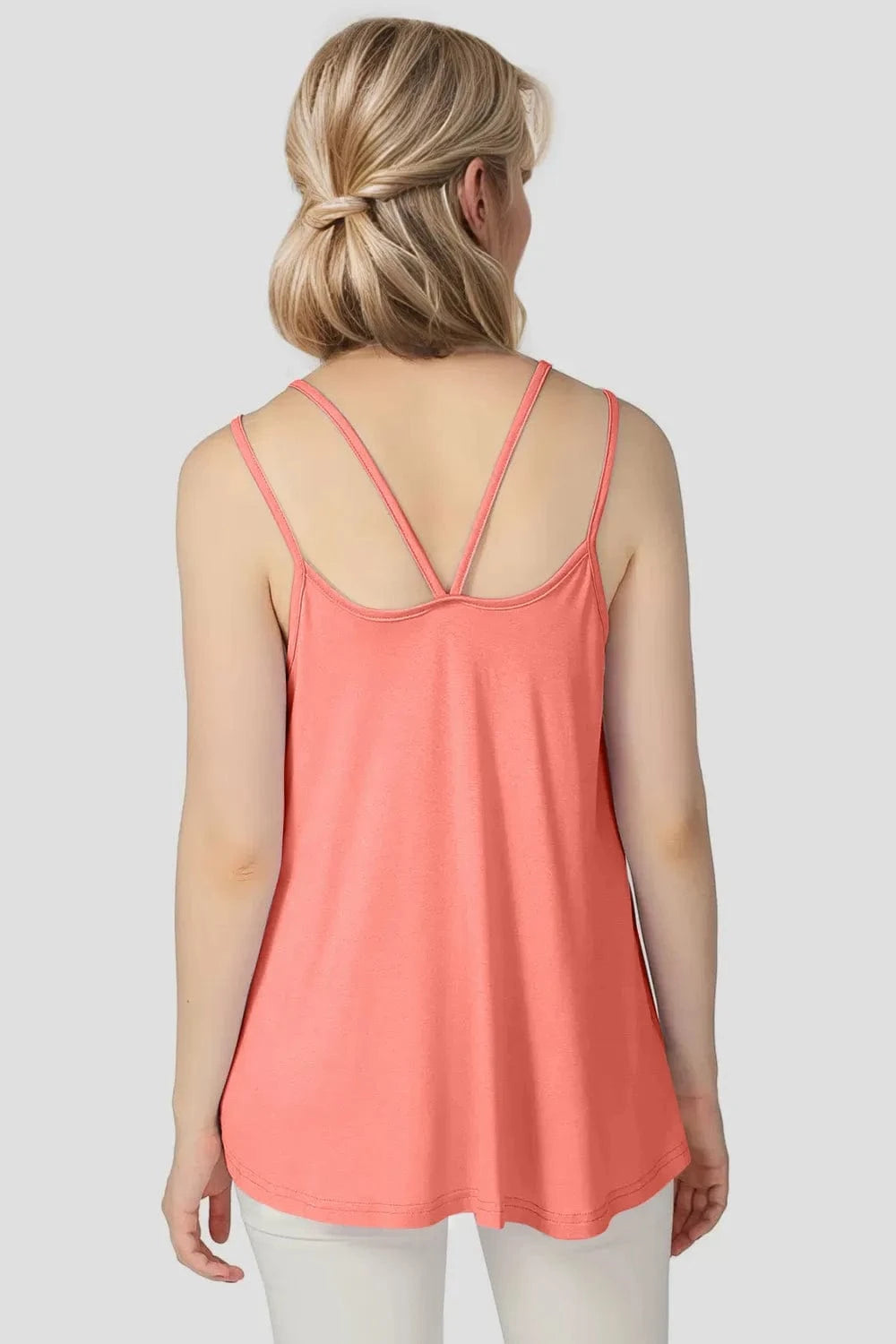 Basic Bae Bamboo Scoop Neck Double Spaghetti Straps Cami everyday essentials