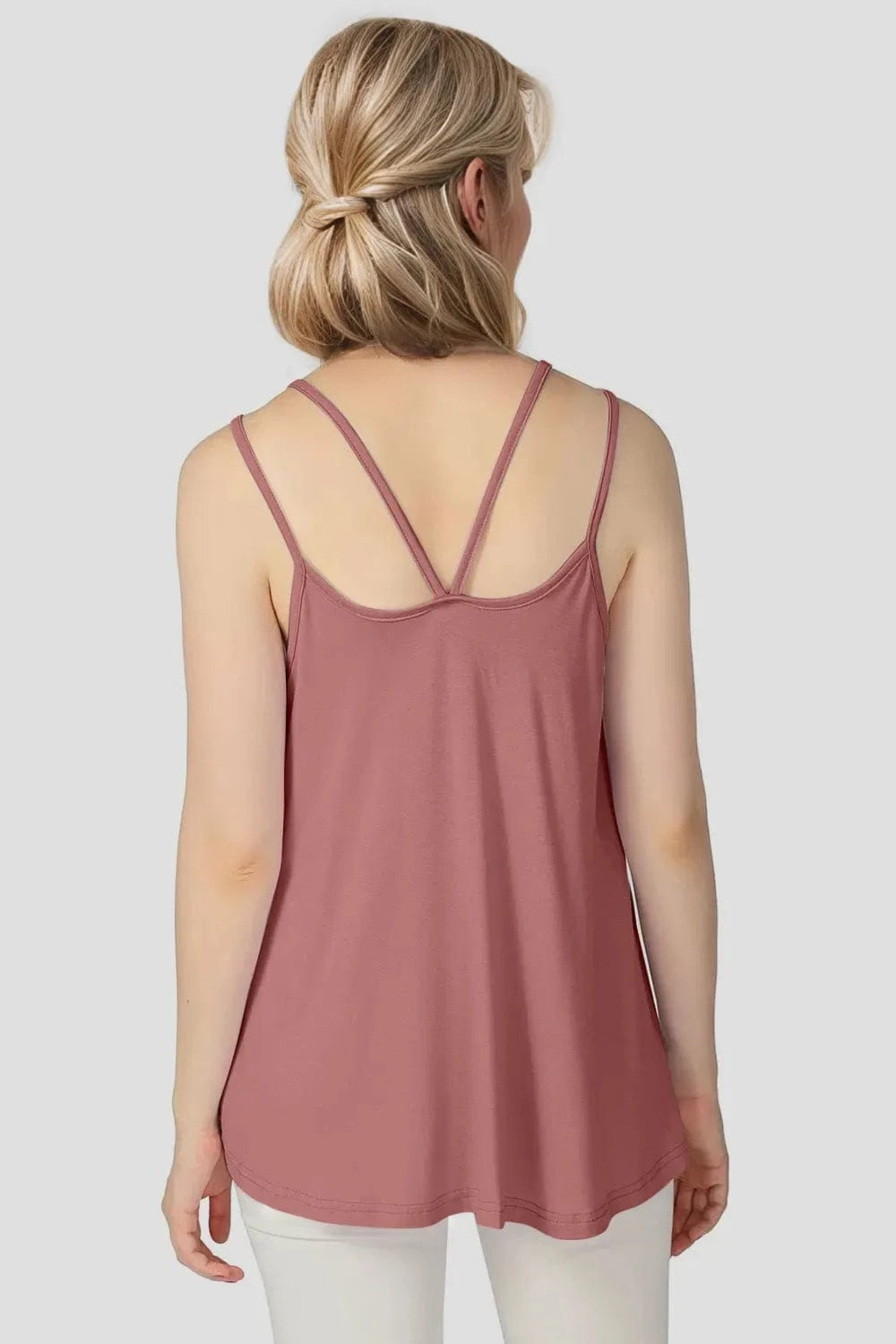 Basic Bae Bamboo Scoop Neck Double Spaghetti Straps Cami everyday essentials