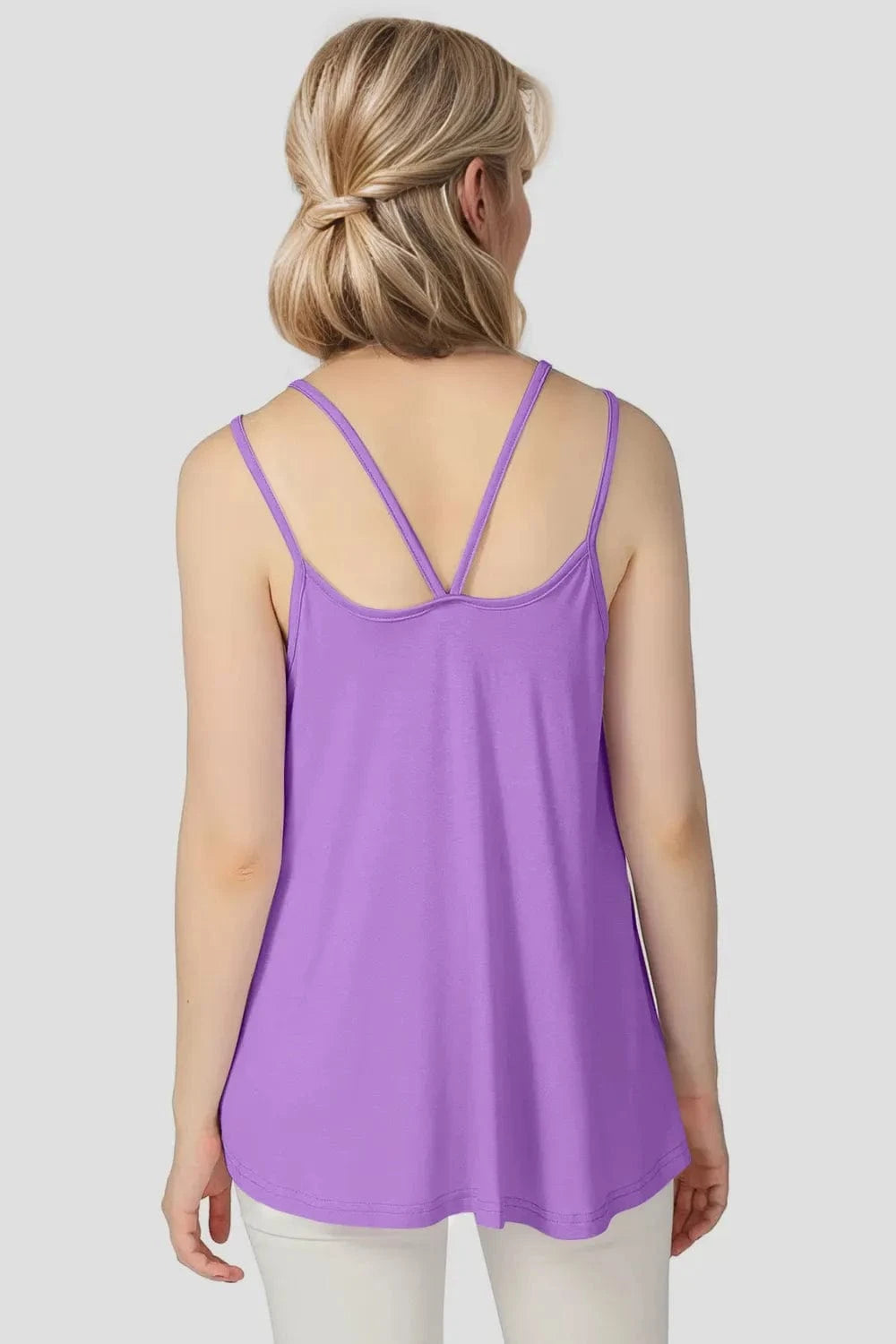 Basic Bae Bamboo Scoop Neck Double Spaghetti Straps Cami everyday essentials