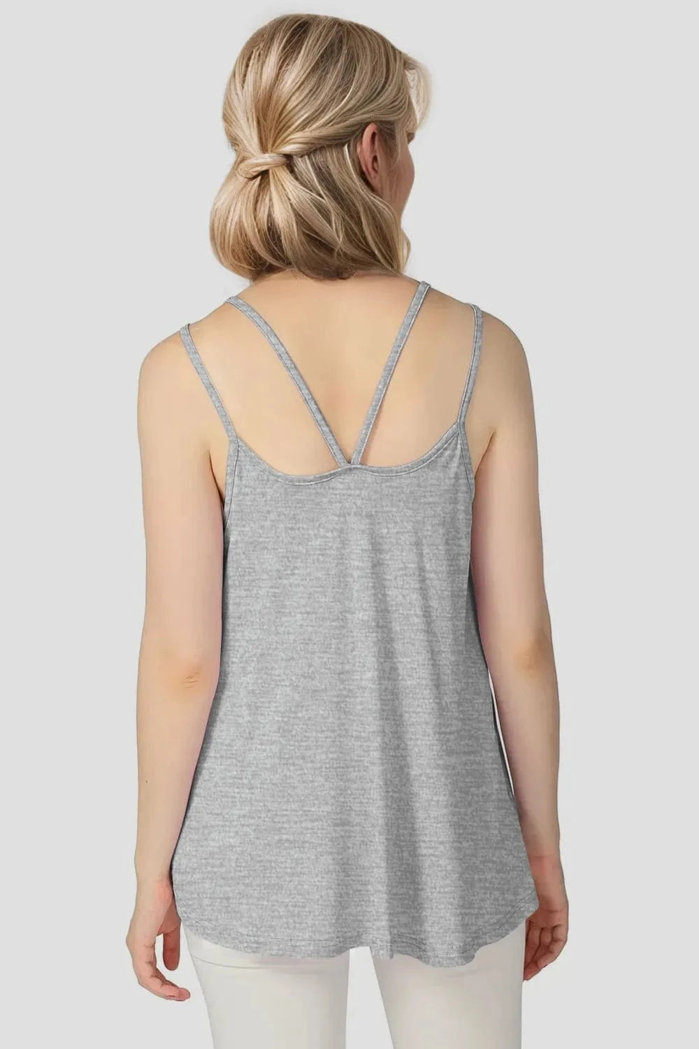 Basic Bae Bamboo Scoop Neck Double Spaghetti Straps Cami everyday essentials