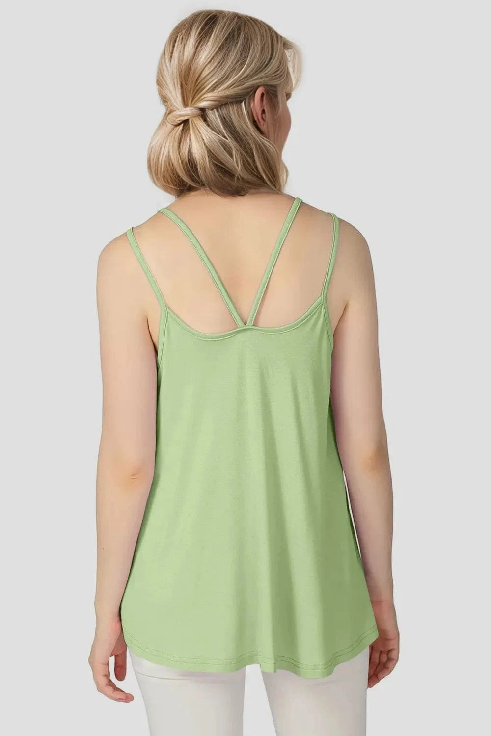 Basic Bae Bamboo Scoop Neck Double Spaghetti Straps Cami everyday essentials