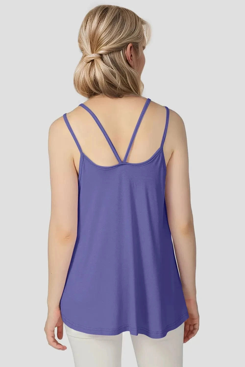 Basic Bae Bamboo Scoop Neck Double Spaghetti Straps Cami everyday essentials