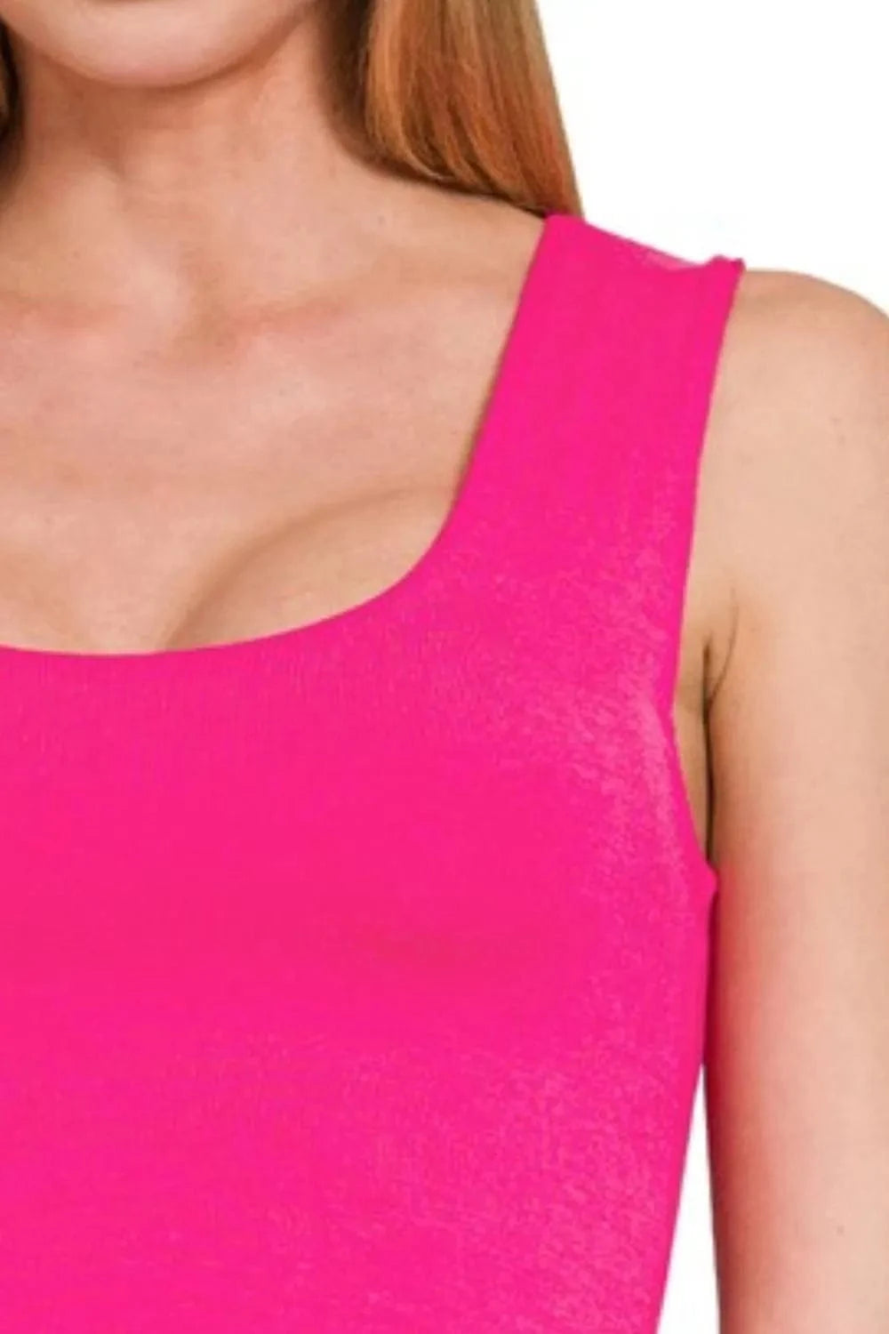 Zenana Double Layered Cropped Tank Top everyday essentials