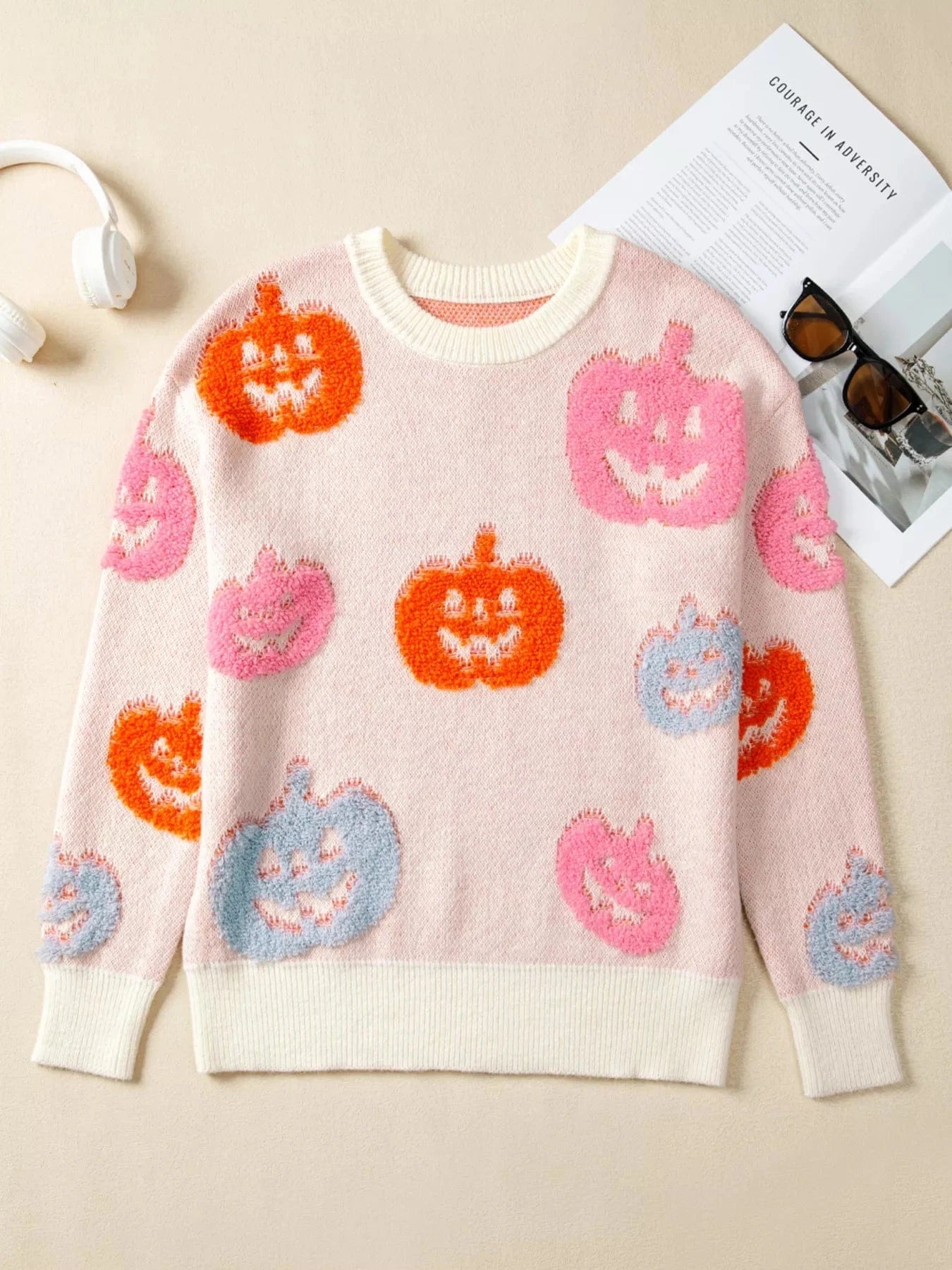 Halloween sweaters Halloween Cute Pumpkin Pattern Sweater Halloween Cute Pumpkin Pattern Sweater