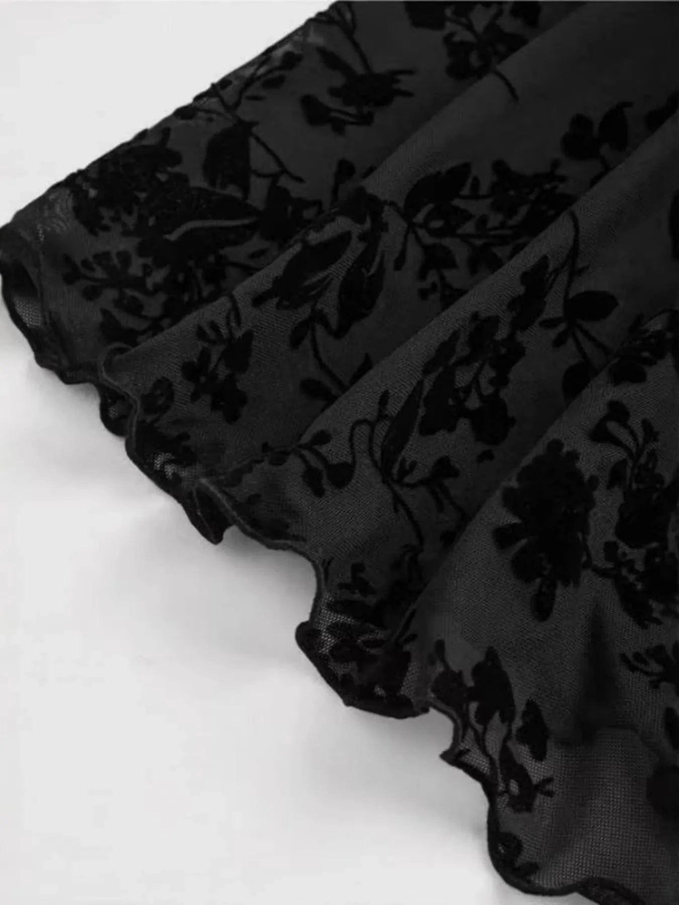 Lace Flare Sleeve Mini Dress Ladies dresses