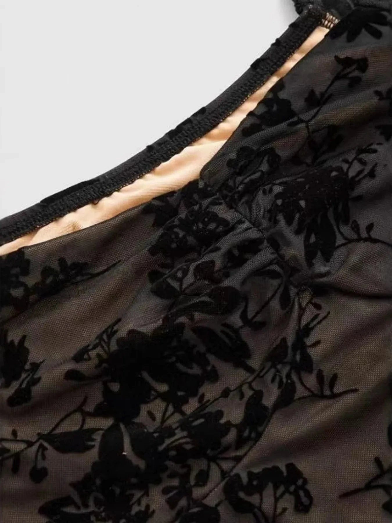 Lace Flare Sleeve Mini Dress Ladies dresses