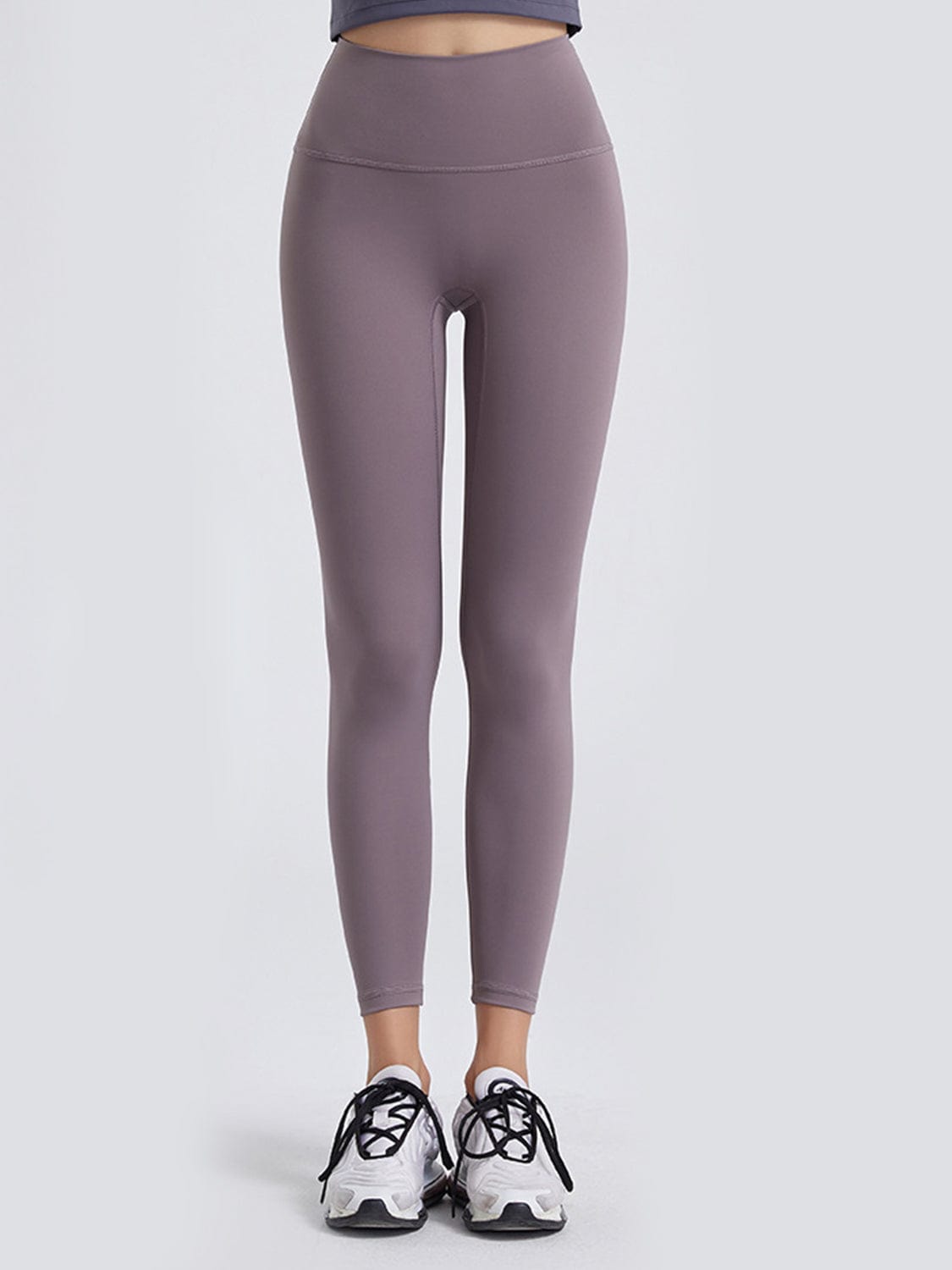 Lilac Wide Waistband Sports Leggings