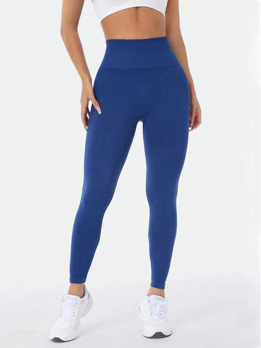 Royal Blue High Waist Active Leggings