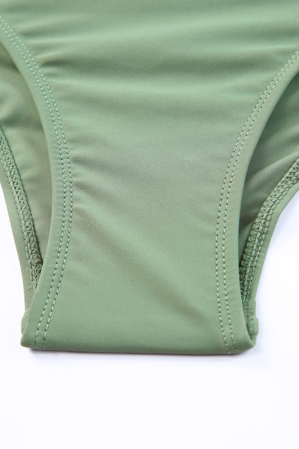 Tie Back Sleeveless Swim Dress and Bottoms Set swim bottoms