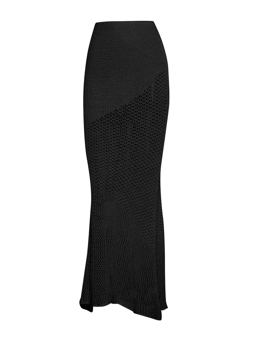 Tied Long Sleeve Top and Skirt Cover Up Set swim tops