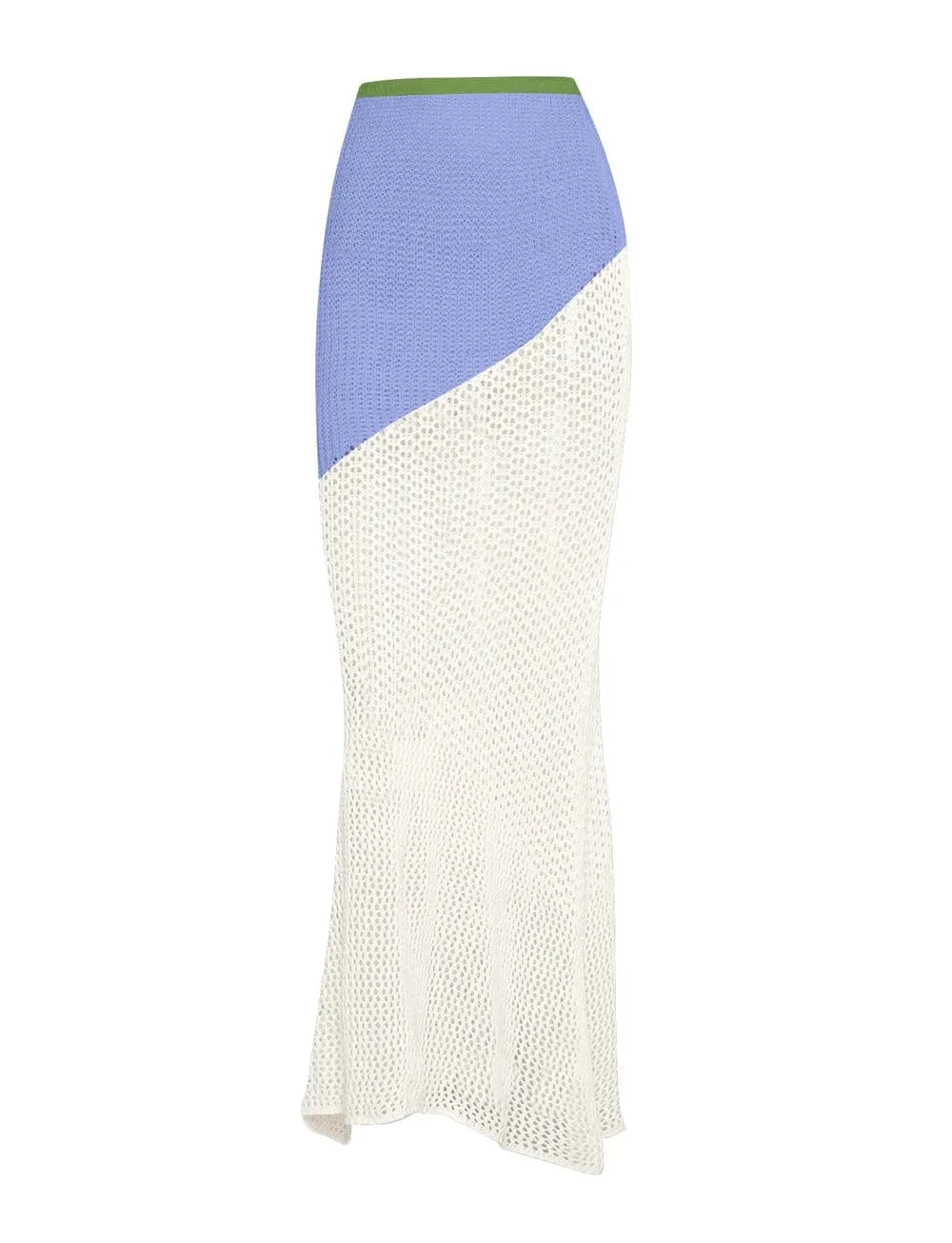 Tied Long Sleeve Top and Skirt Cover Up Set swim tops