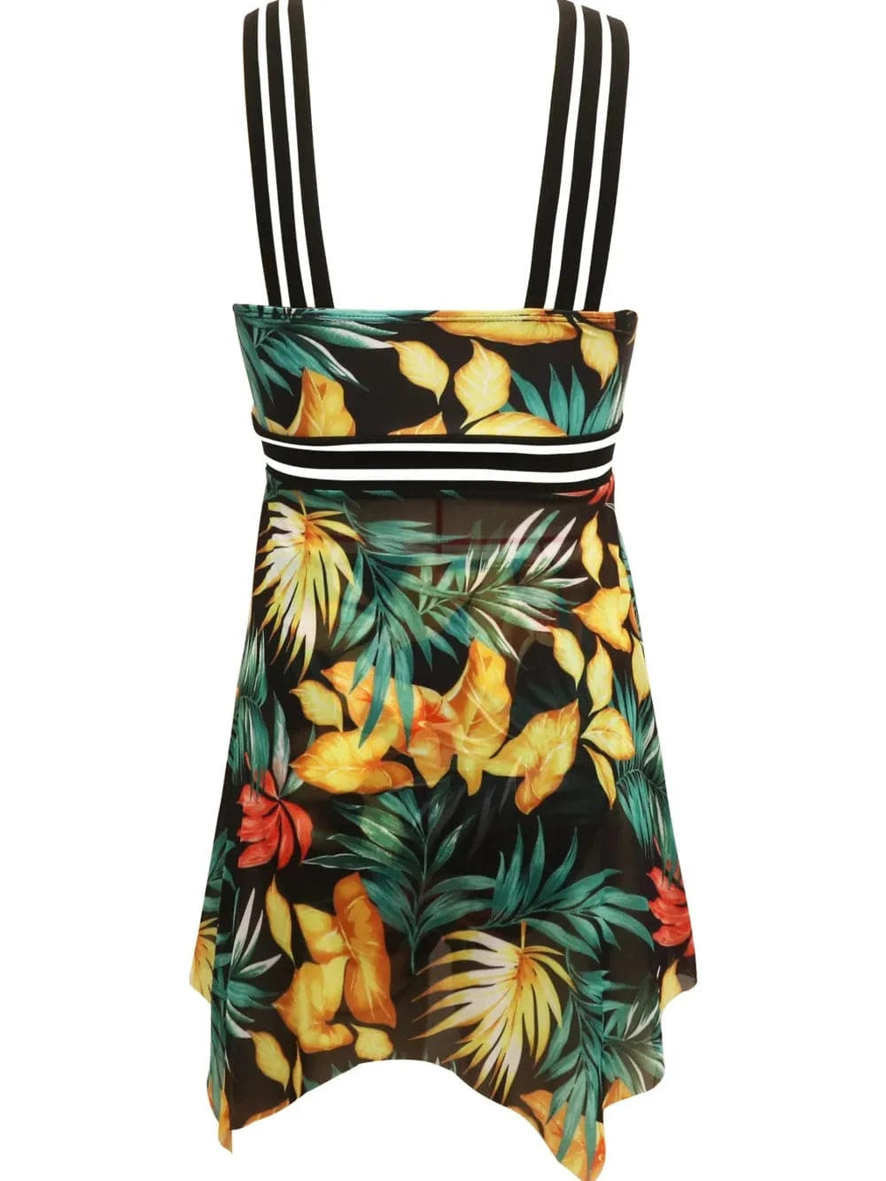 Cutout Printed Two-Piece Swim Set swimset