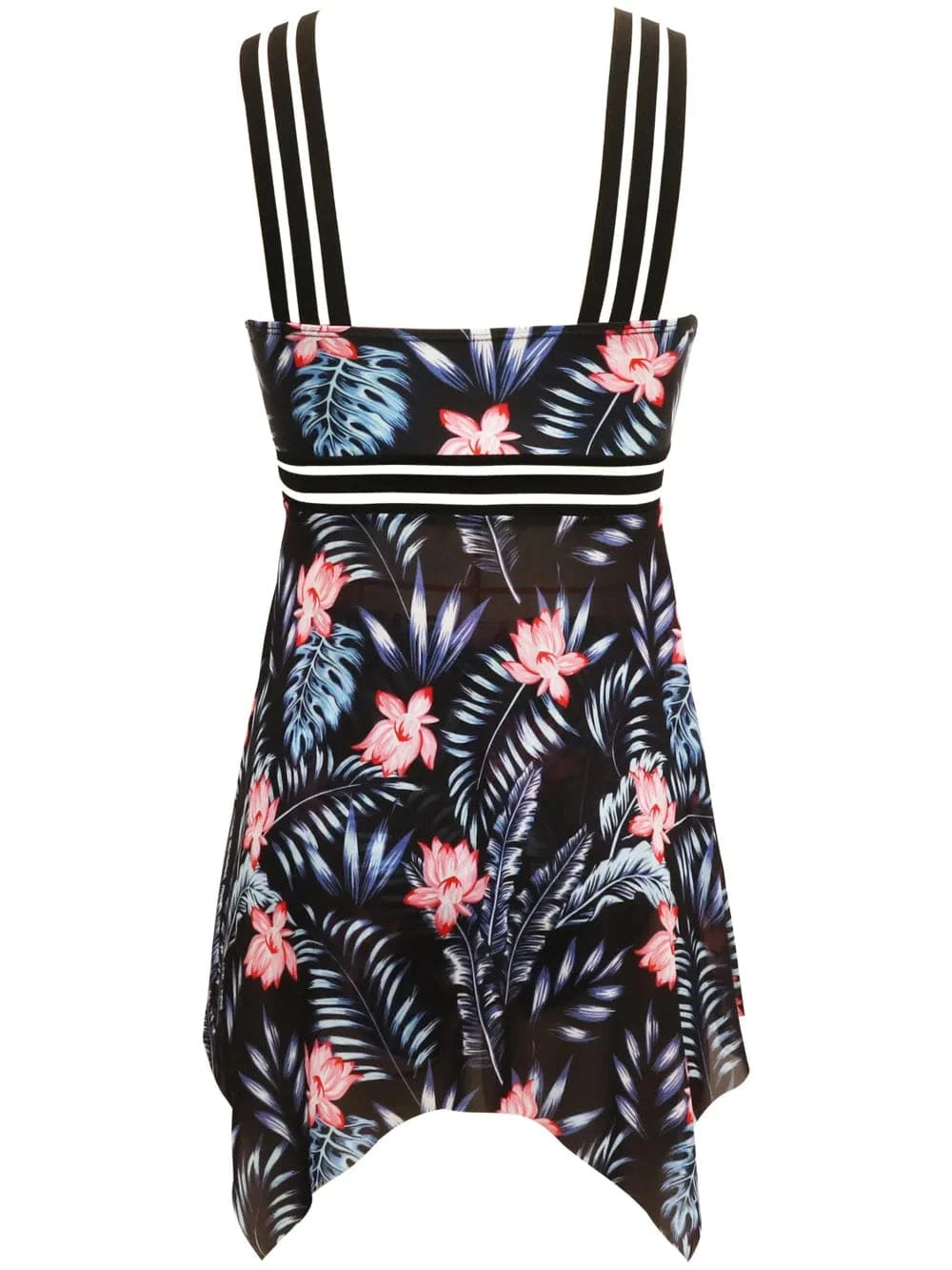 Cutout Printed Two-Piece Swim Set swimset