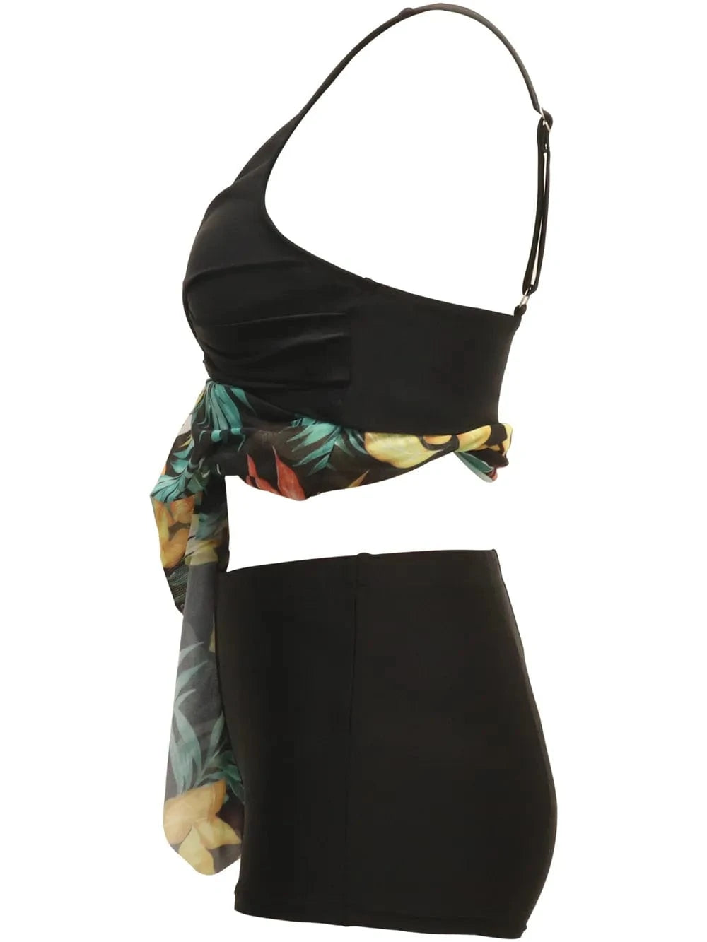 Printed Wide Strap Two-Piece Swim Set swimset