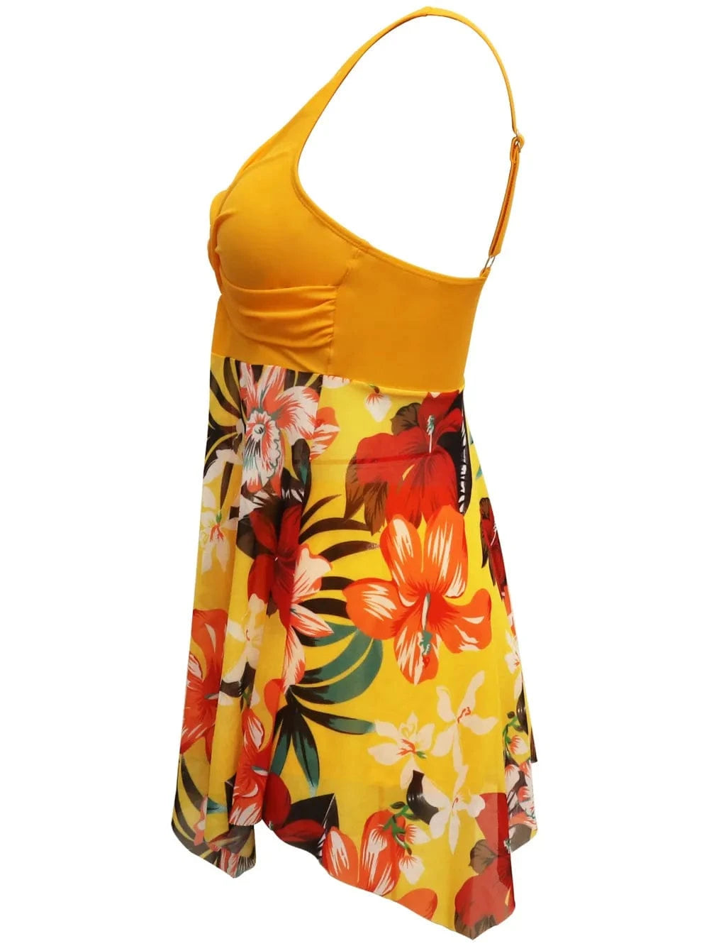 Printed Wide Strap Two-Piece Swim Set swimset