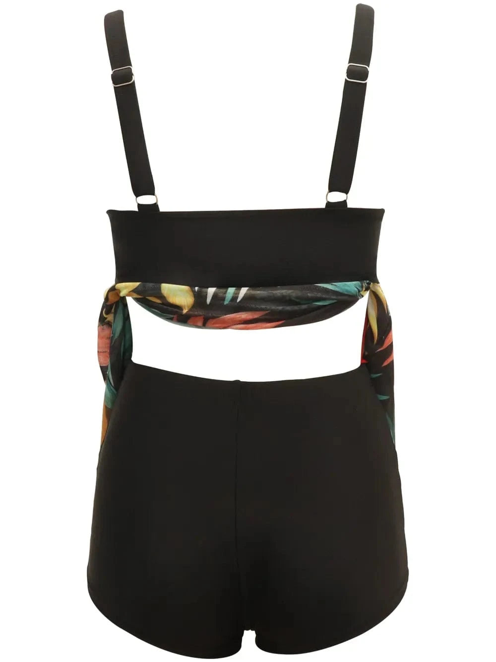 Printed Wide Strap Two-Piece Swim Set swimset