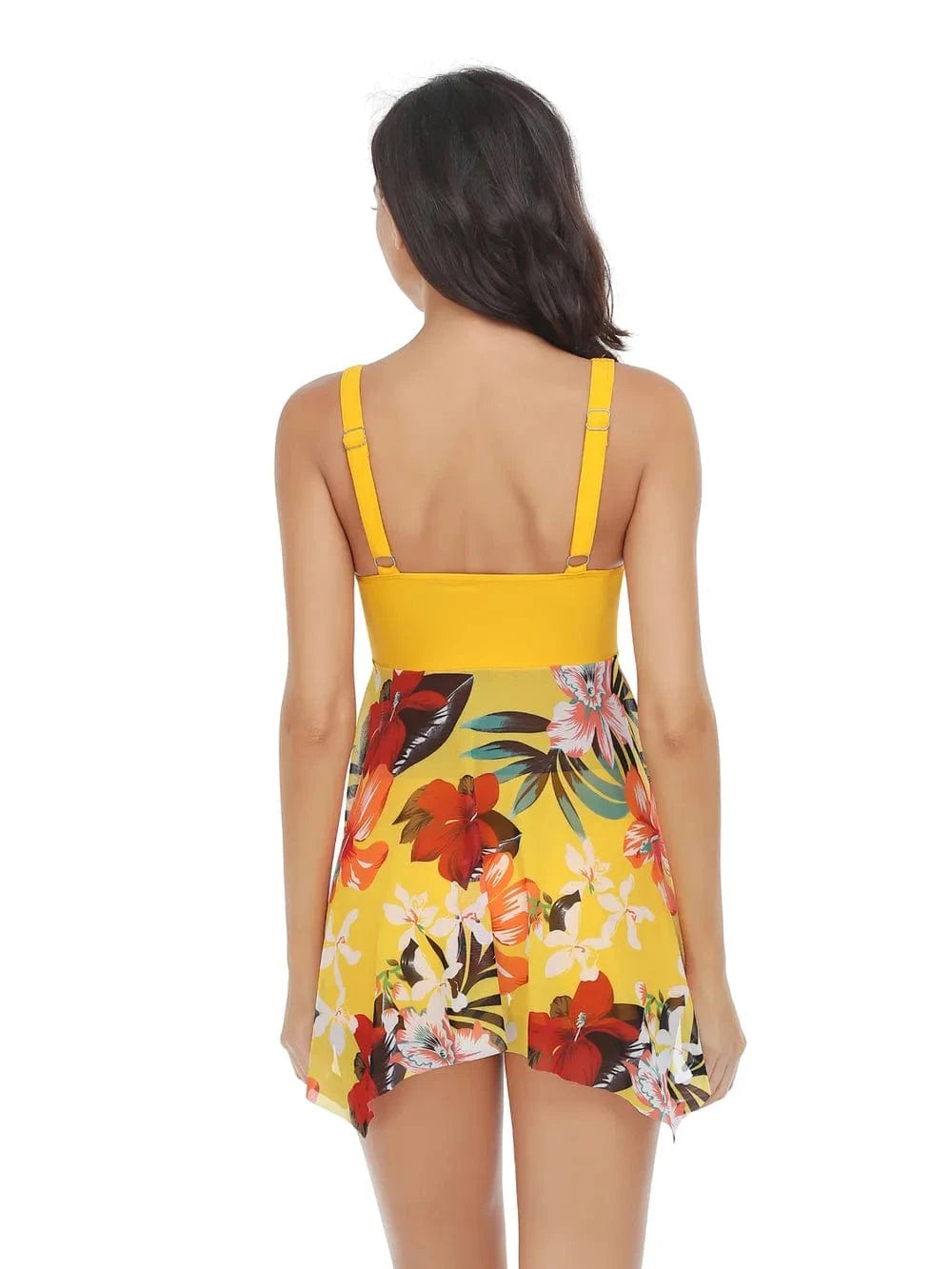 Printed Wide Strap Two-Piece Swim Set swimset