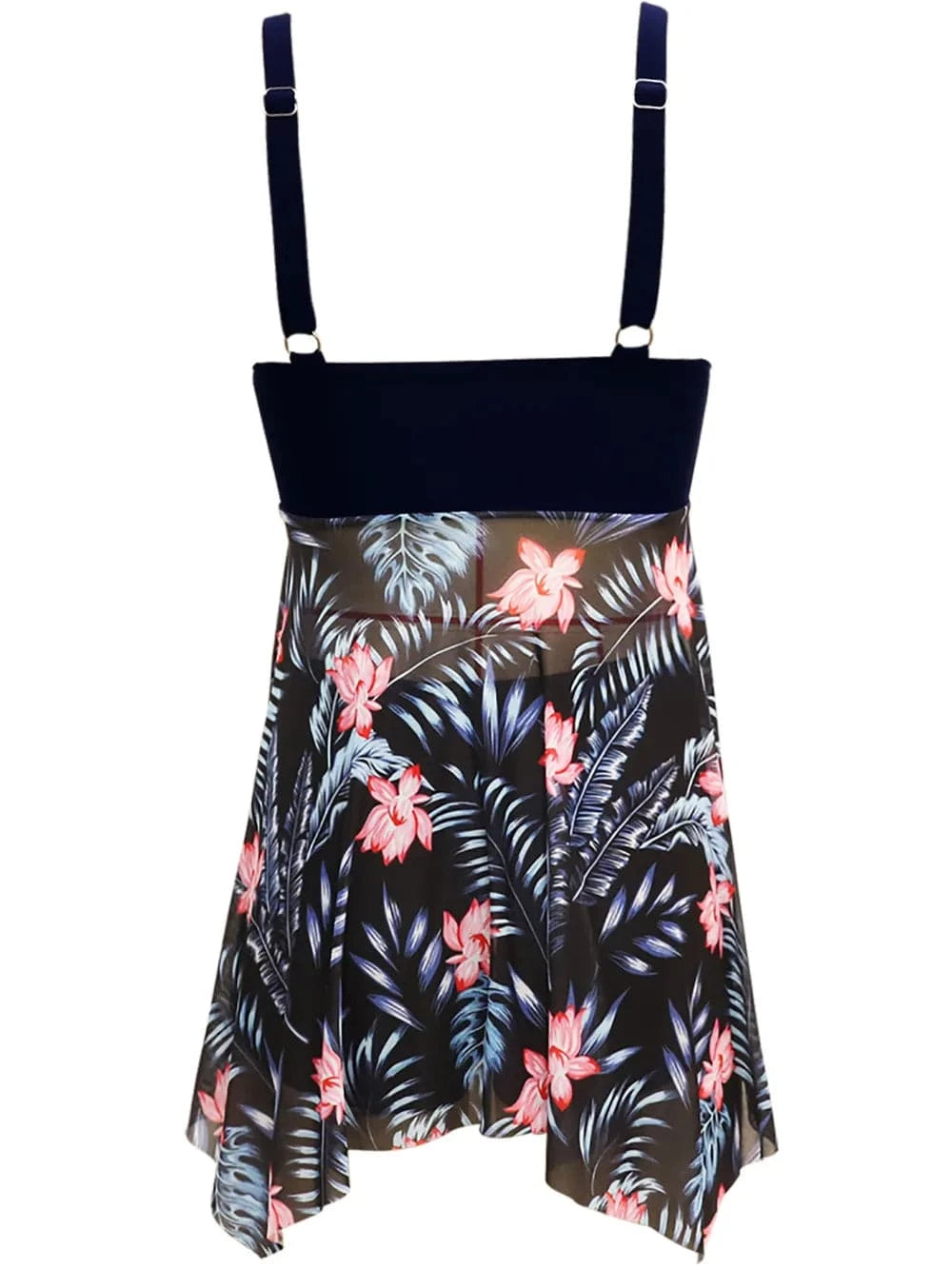 Printed Wide Strap Two-Piece Swim Set swimset