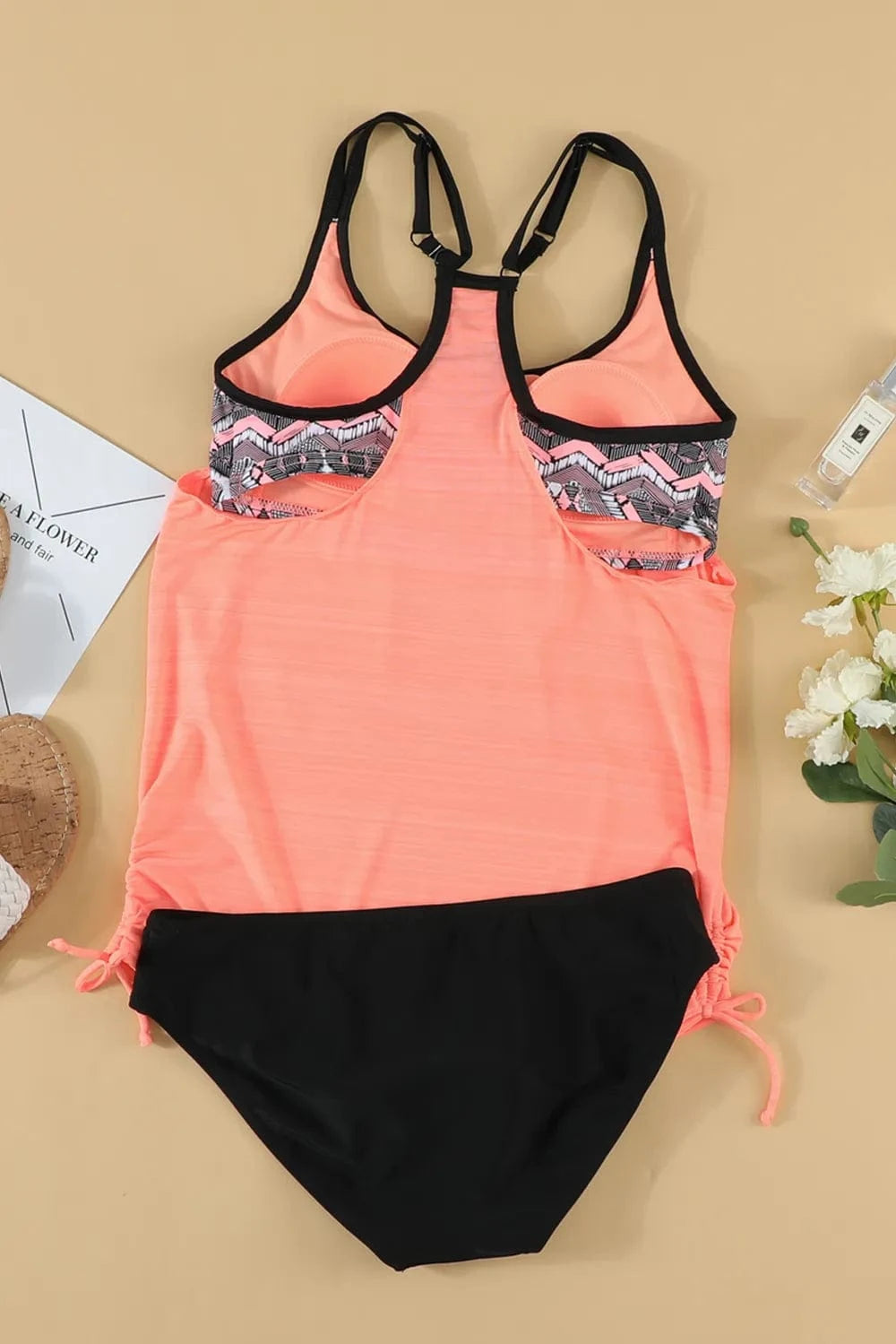 Scoop Neck Top and Brief Swim Set swimset