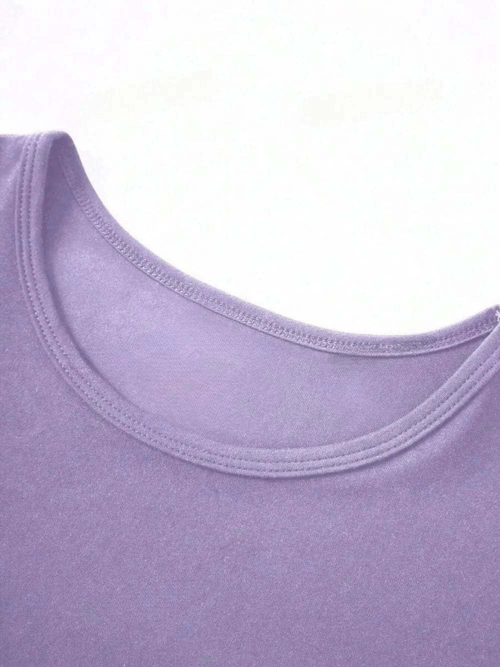 Round Neck Short Sleeve T-Shirt Tops and T-Shirts