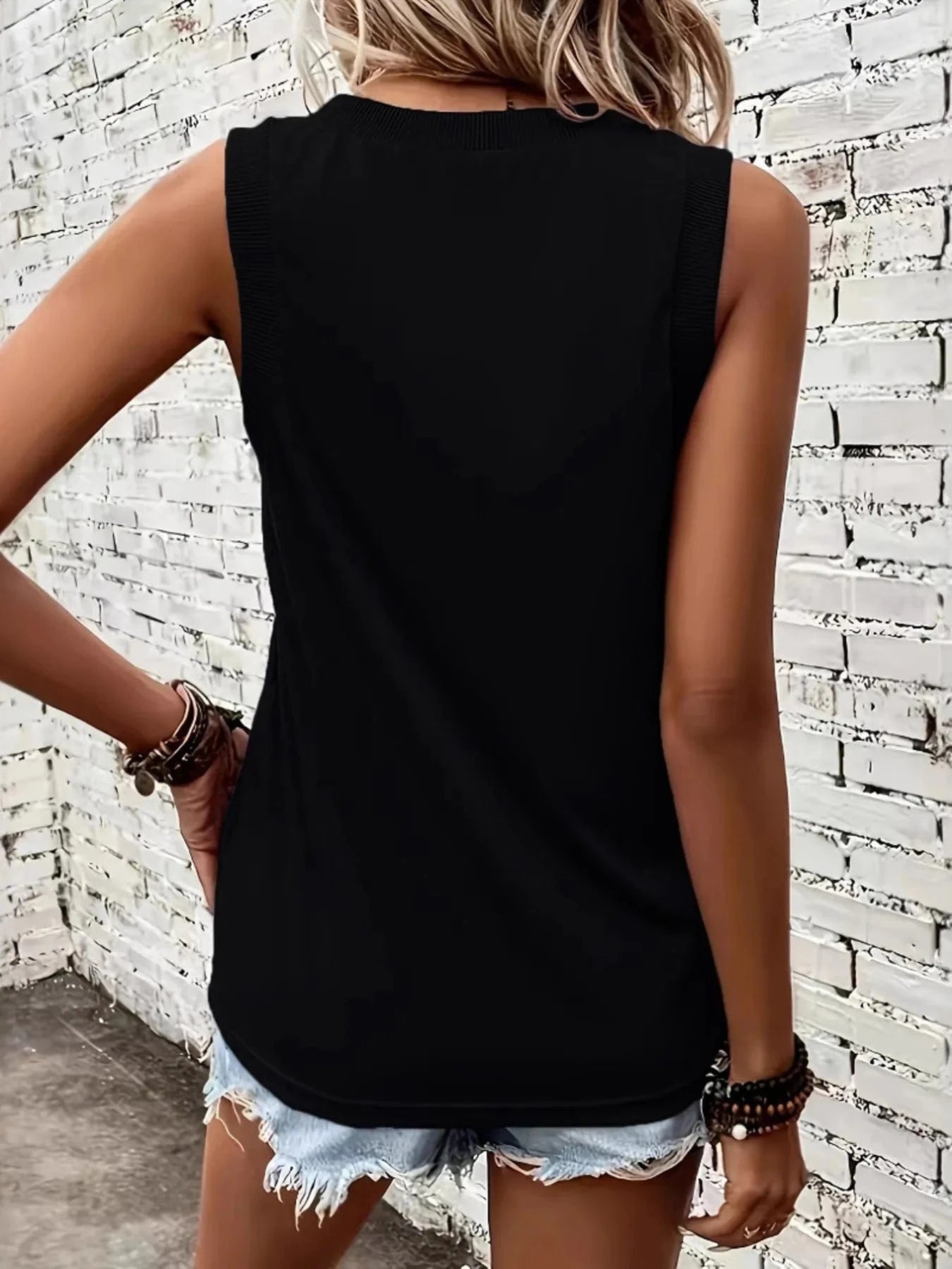 V-Neck Tank Tops and T-Shirts