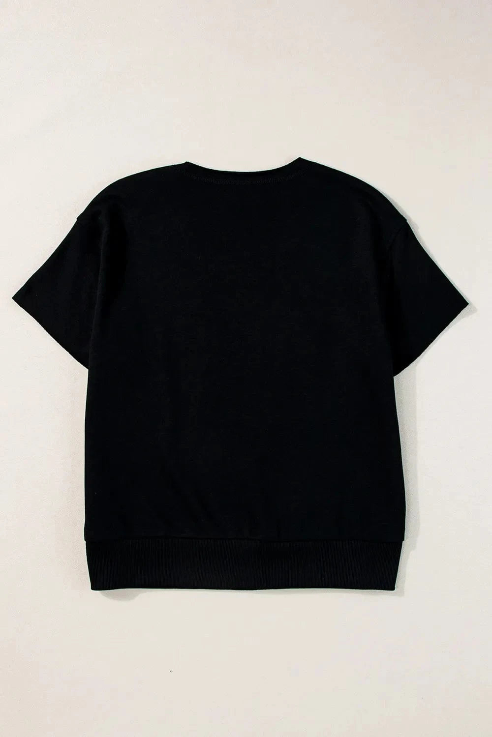 USA Notched Short Sleeve T-Shirt tops