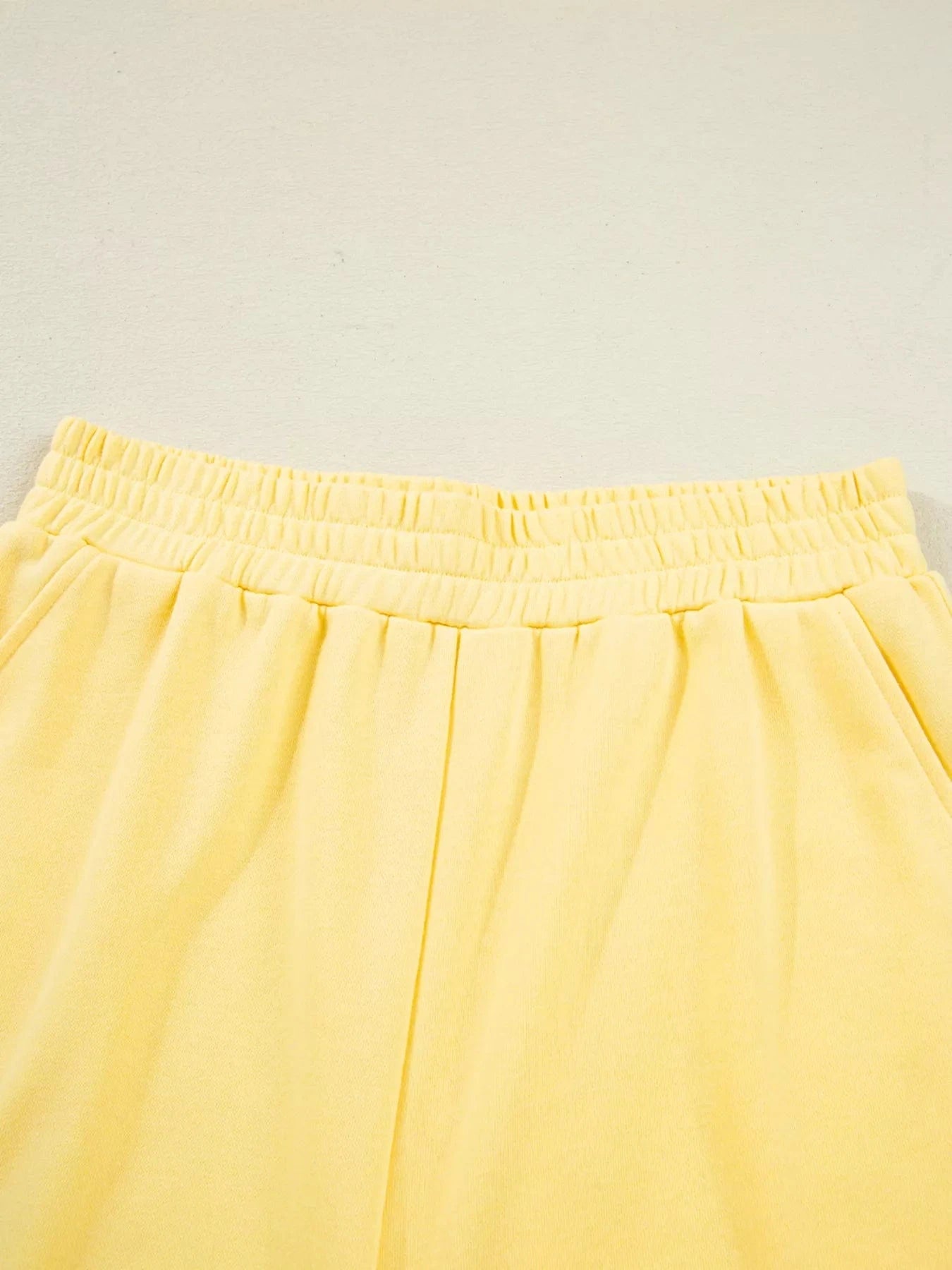 Color Block Patchwork Half Button Top and Shorts 2pcs Set Two-Piece sets