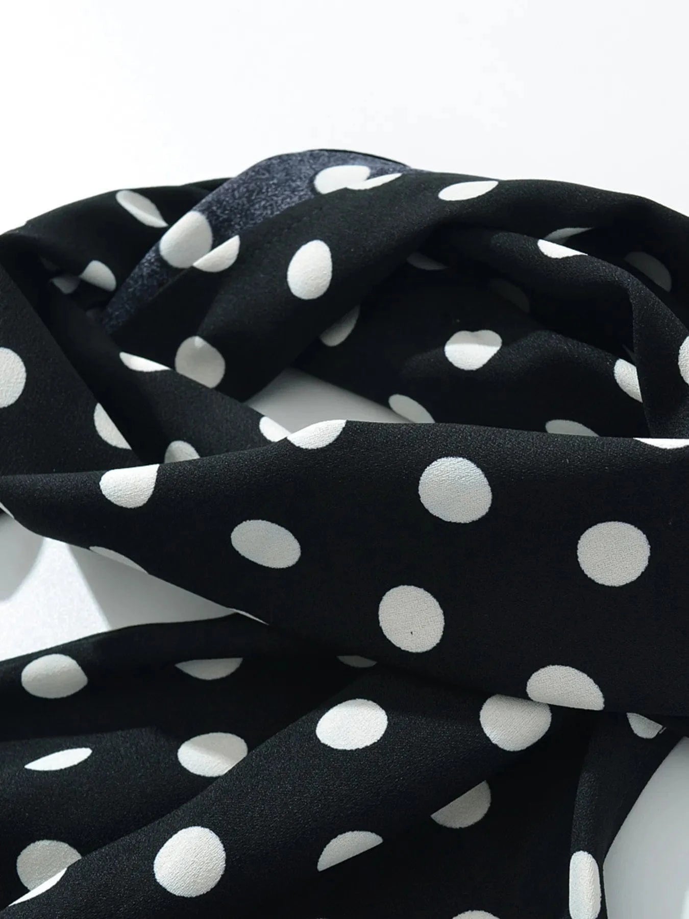 Polka Dot One-Shoulder Top and Mini Skirt Set Two-Piece sets