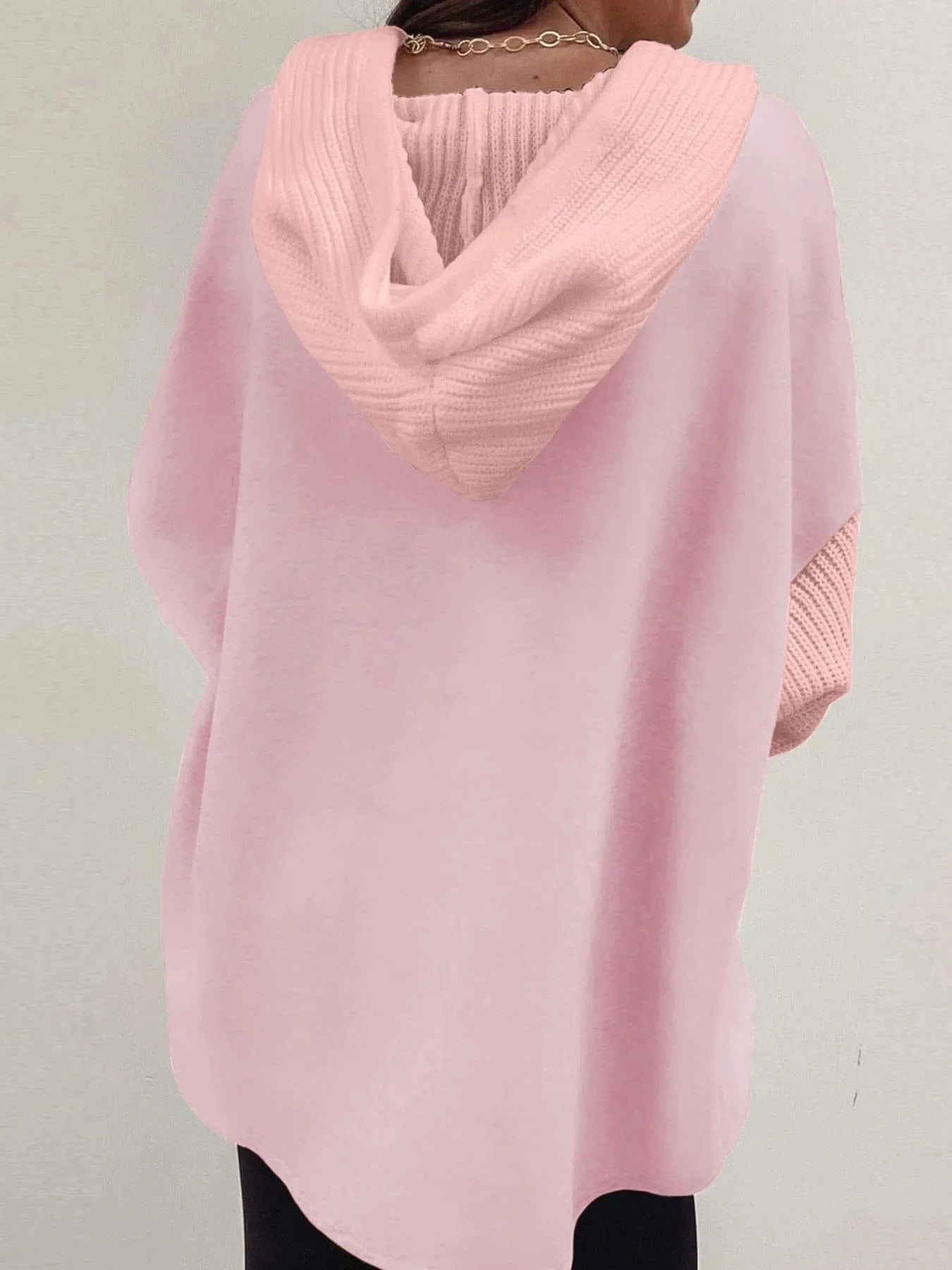 Women tops Drawstring Button Front Hoodie Drawstring Button Front Hoodie