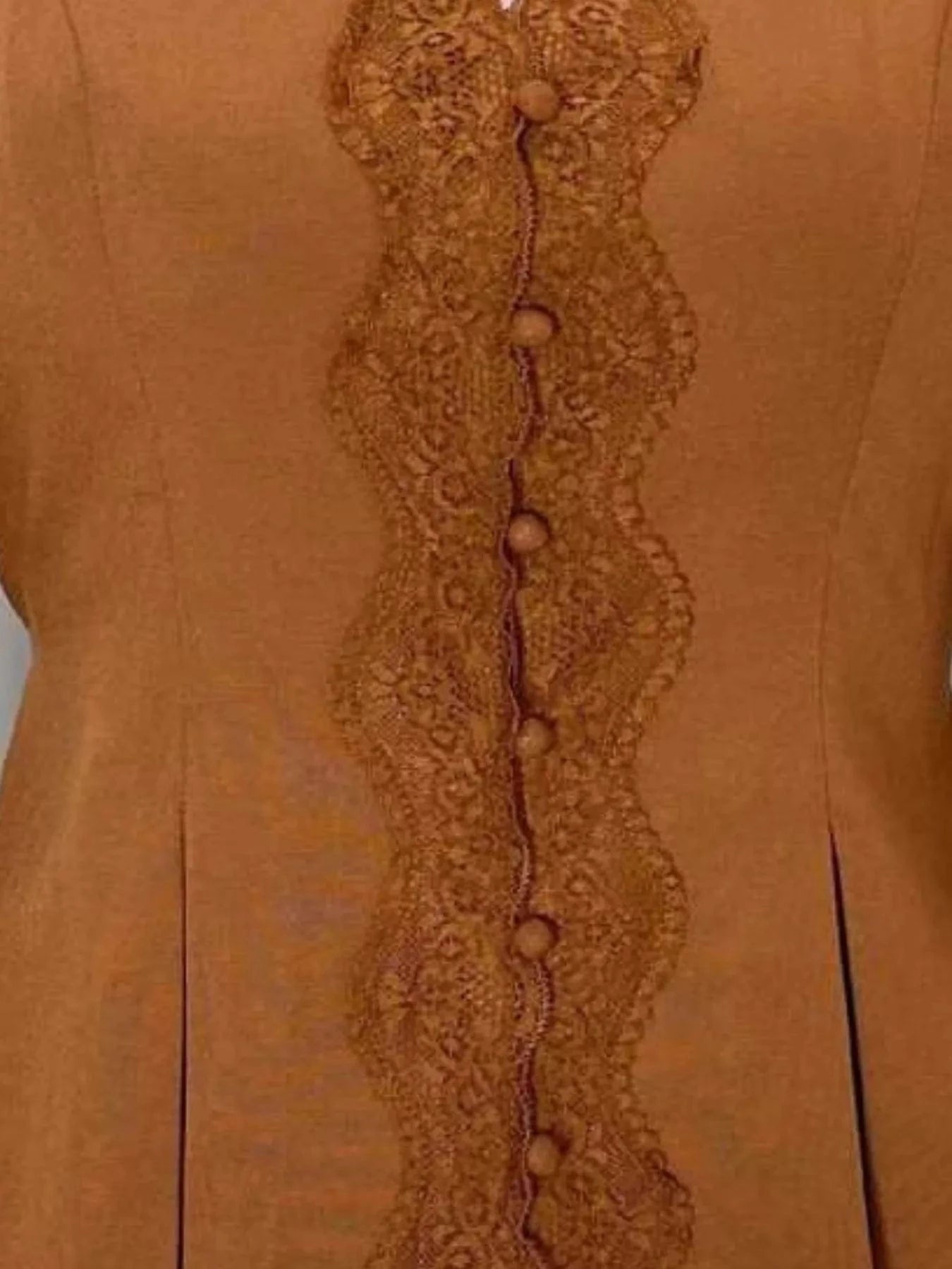 Women tops Lace Detail Balloon Sleeve Blouse Lace Detail Balloon Sleeve Blouse