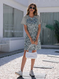 Ivy Lane Leopard Print Short-Sleeve Mini Dress - product view 10