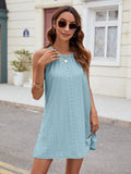 Florira Eyelet Sleeveless Mini Dress - product view 5