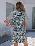 Ivy Lane Leopard Print Short-Sleeve Mini Dress - product view 8