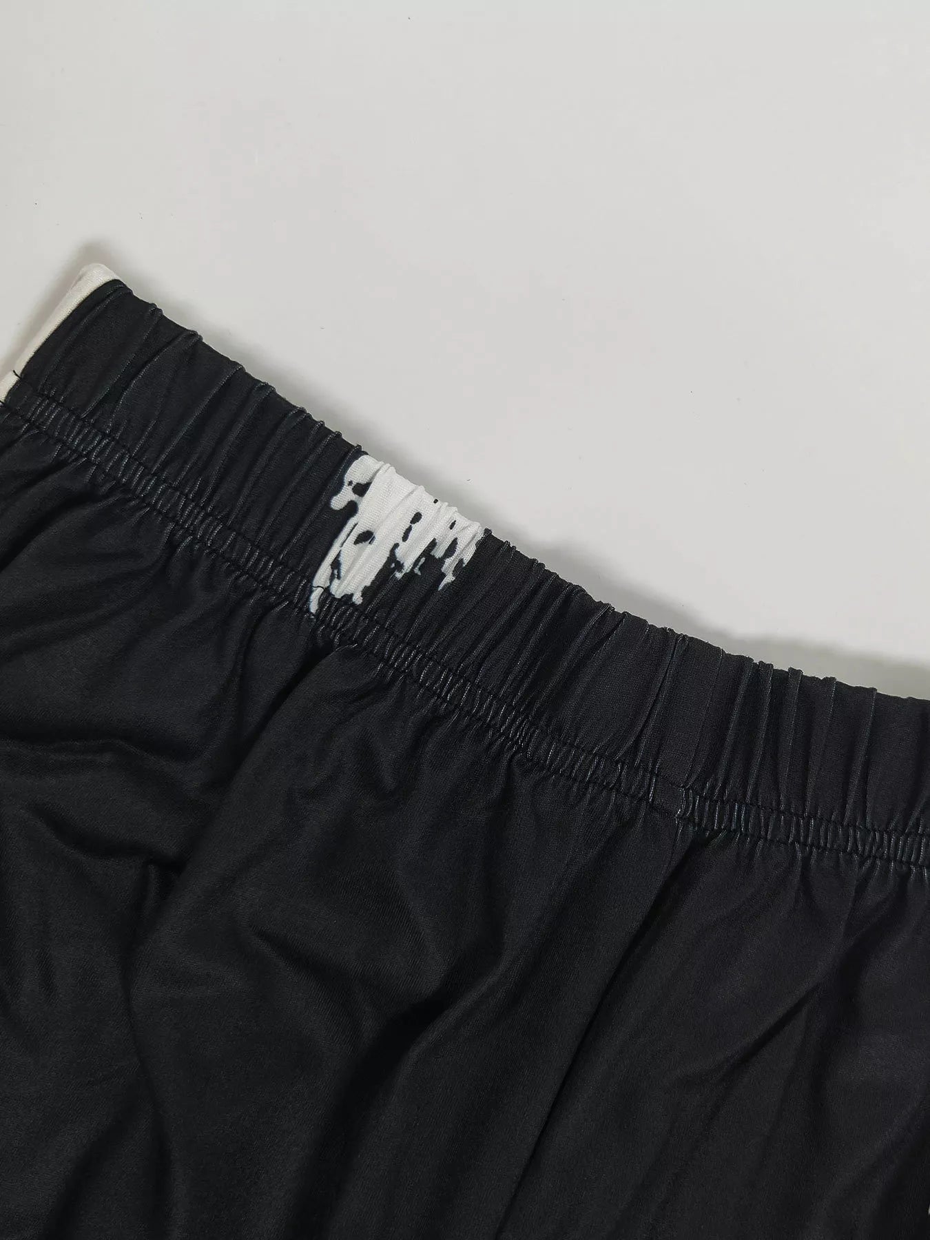 Abstract Print Sleeveless Top & Wide Leg Pants Set