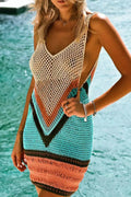 Knit Cover Up for Women Sky Blue / S