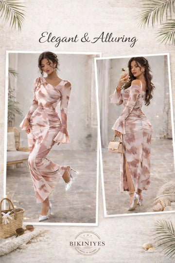 Asymmetrical Maxi Dress